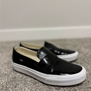 Vans Black Slip-On Shoes
